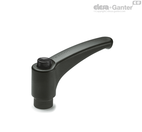 ERX-SST Adjustable handles Stainless steel boss, threaded hole